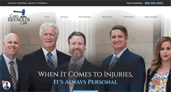 Desktop Screenshot of injuriesarepersonal.com